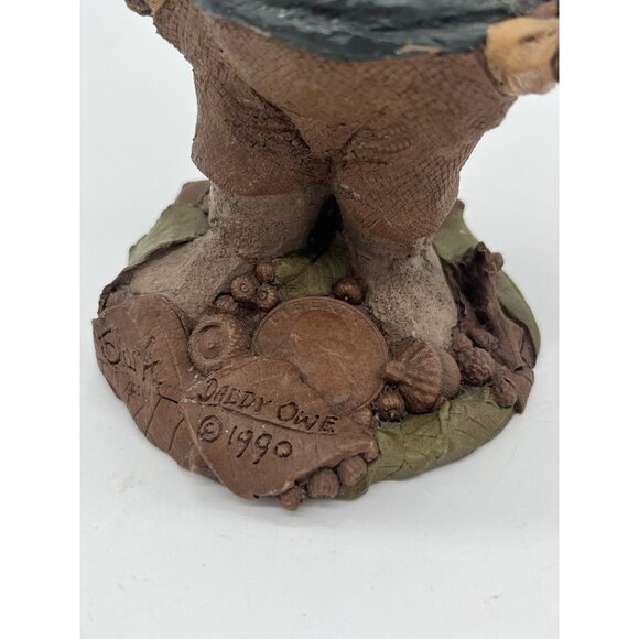 Vintage Tom Clark Gnome "Daddy Owe" 1990 Number 15 Signed - Picture 3 of 14